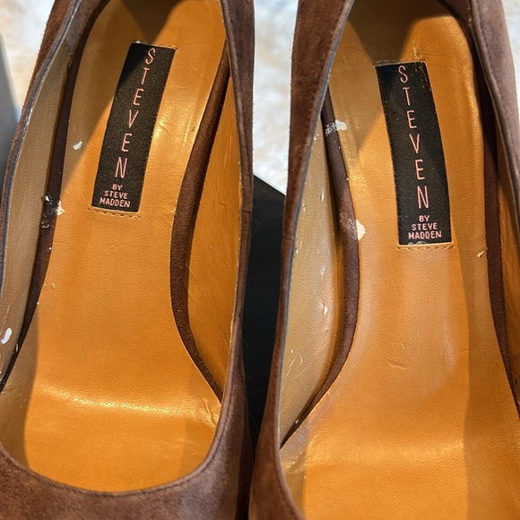 Steven by Steve Madden Lemore brown suede heel option 3 pairs - Picture 8 of 13